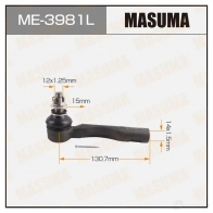 Наконечник рулевой MASUMA ME-3981L 1422882454 CSHO Y 4560116680689