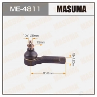 Наконечник рулевой MASUMA 1422882730 ME-4811 4560116680559 C QFU5