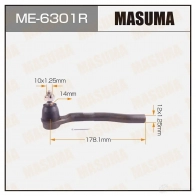 Наконечник рулевой MASUMA 4560116681273 ME-6301R 0IAM 2V 1422882568