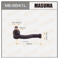 Наконечник рулевой MASUMA ME-6641L 1422882565 4560116681433 EQ0W 2U
