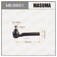Наконечник рулевой MASUMA ME-6651 LXW8O O4 1422882563 4560116682454