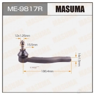 Наконечник рулевой MASUMA ME-9817R 4560116683291 1422882594 K07 F5M