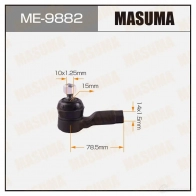 Наконечник рулевой MASUMA Q513E BL 4560116682164 1422882483 ME-9882