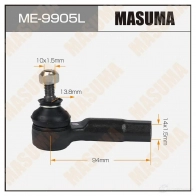 Наконечник рулевой MASUMA 1439698059 XTQ 9S ME-9905L