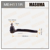 Наконечник рулевой MASUMA ME-H111R URWXJE E 1422882504 4560116682409