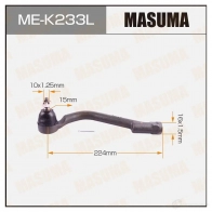 Наконечник рулевой MASUMA 4560116683505 1422882537 ME-K233L 9D X1Q
