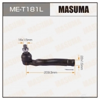 Наконечник рулевой MASUMA X H8I3P ME-T181L 1439698063
