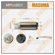 Насос топливный 100L/h, 3kg/cm2 MASUMA R IV6TS MPU-201 Subaru Legacy (BM) 5 Седан 2.5 i AWD (BM9) 167 л.с. 2009 – 2014