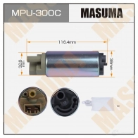 Насос топливный 100L/h, 3kg/cm2 сетка MPU-040, графитовый коллектор MASUMA MPU-300C 1439698592 B4 TPTKH