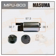 Насос топливный 110L/h, 3kg/cm2 сетка MPU-049 MASUMA TGO6B 9V 1422884602 MPU-803