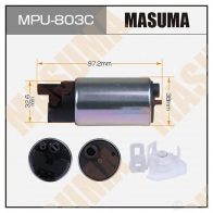 Насос топливный 110L/h, 3kg/cm2 сетка MPU-049,графитовый коллектор MASUMA XJNX2F H MPU-803C 1439698600