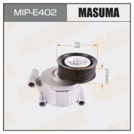 Натяжитель приводного ремня MASUMA T7 67S Mazda 5 (CW) 3 Минивэн 2.0 150 л.с. 2010 – наст. время MIP-E402
