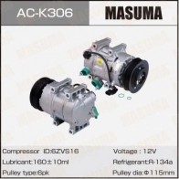 Компрессор кондиционера MASUMA Kia Optima (TF) 3 Седан 2.4 203 л.с. 2010 – наст. время AC-K306 3QX 5K