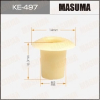 Клипса пластиковая MASUMA KE-497 1440255291 HI 20W