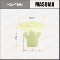 Клипса пластиковая MASUMA ISI KI KE-498 1440255292