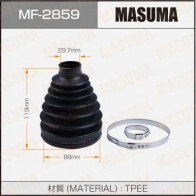 Пыльник ШРУСа (резина) MASUMA P16 X2C 1440255371 MF-2859