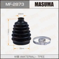 Пыльник ШРУСа (резина) MASUMA FMWJ S MF-2873 1440255374