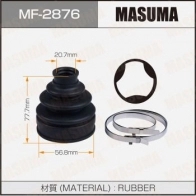 Пыльник ШРУСа (резина) MASUMA 1440255375 XS K5U MF-2876