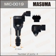 Катушка зажигания MASUMA 1440255469 DHR5 0 MIC-0019