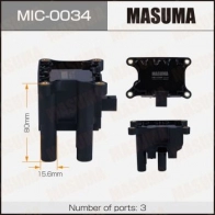 Катушка зажигания MASUMA MIC-0034 L 7LPO 1440255472