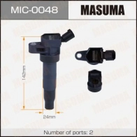 Катушка зажигания MASUMA C 49UF9 MIC-0048 1440255475