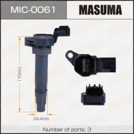 Катушка зажигания MASUMA 1440255477 MIC-0061 26T MLY