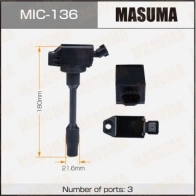Катушка зажигания MASUMA MIC-136 Z FQ6VP 1440255483