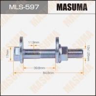 Болт-эксцентрик MASUMA MLS-597 92O Y6 1440255507
