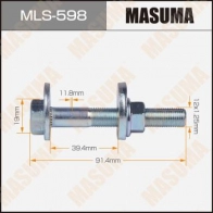 Болт-эксцентрик MASUMA MLS-598 1440255508 UNY1LQ 5