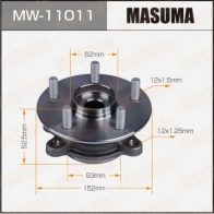 Ступичный узел MASUMA MW-11011 1440255571 GP EXO
