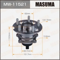 Ступичный узел MASUMA HD ZU90Y 1440255576 MW-11521