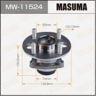 Ступичный узел MASUMA 1440255577 MW-11524 R TTI4OX