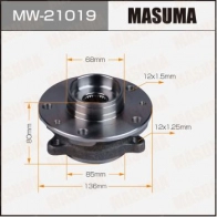 Ступичный узел MASUMA MW-21019 1440255588 BLMIPN H