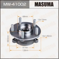 Ступичный узел MASUMA 7JFS WGC 1440255601 MW-41002
