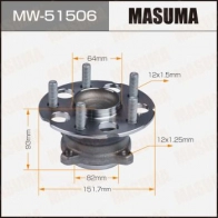 Ступичный узел MASUMA MW-51506 BDL 9UB 1440255609