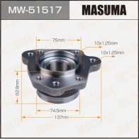 Ступичный узел MASUMA 1440255614 UGZH9 A MW-51517