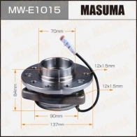 Ступичный узел MASUMA 1440255638 MW-E1015 ZF6NYW M