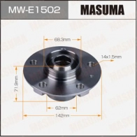 Ступичный узел MASUMA 0 49RU 1440255641 MW-E1502