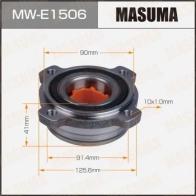 Ступичный узел MASUMA MW-E1506 1440255645 F1N HTFD