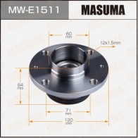 Ступичный узел MASUMA MW-E1511 EDUS2 PM 1440255650