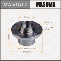 Ступичный узел MASUMA MW-E1517 I O63L2 1440255656