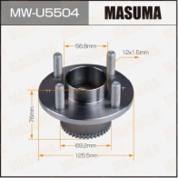 Ступичный узел MASUMA U76 D9 Chevrolet Aveo (T250) 1 Седан 1.4 94 л.с. 2005 – 2007 MW-U5504
