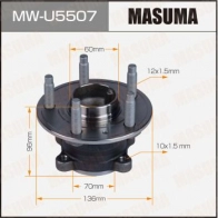 Ступичный узел MASUMA MW-U5507 1440255697 QX5G6 L