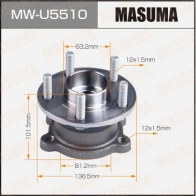 Ступичный узел MASUMA MW-U5510 FY 2MG 1440255699