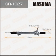 Рейка рулевая (левый руль) MASUMA 1440255750 SR-1027 MU6NV LC