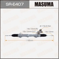 Рейка рулевая (левый руль, ГУР) MASUMA 1440255776 SR-E407 D6R UUI
