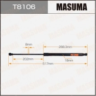 Упор газовый багажника MASUMA Nissan Qashqai (J10) 1 Кроссовер 2.0 AWD 141 л.с. 2007 – 2013 T8106 1X MSDU