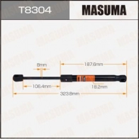 Упор газовый багажника MASUMA 1440255816 8 9XDI T8304