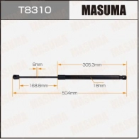 Упор газовый багажника MASUMA 1440255822 T8310 D1 H93