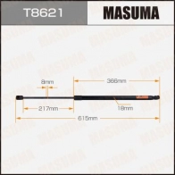 Упор газовый багажника MASUMA 1440255874 A 40HKAP T8621